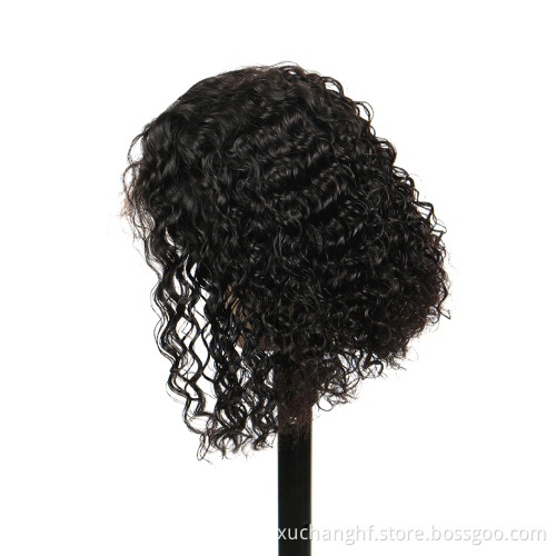 Factory Wholesale Color Bob Wigs Human Hair, Brazilian Bob Lace Wig, Curly Short Bob Wigs 100% Human Hair